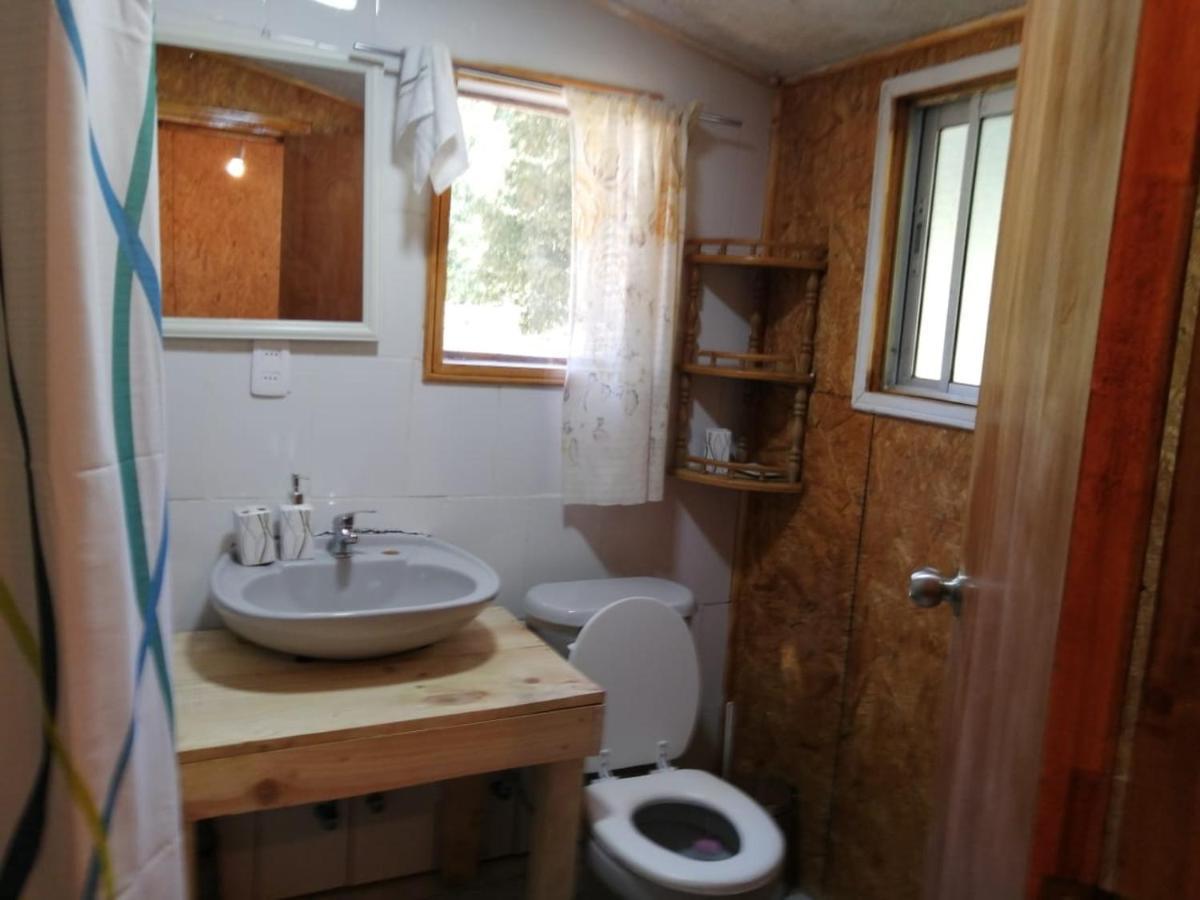 Cabana May Pao, Para 3 En Melipeuco Cerca Del Parque Nacional Conguillio Exterior photo